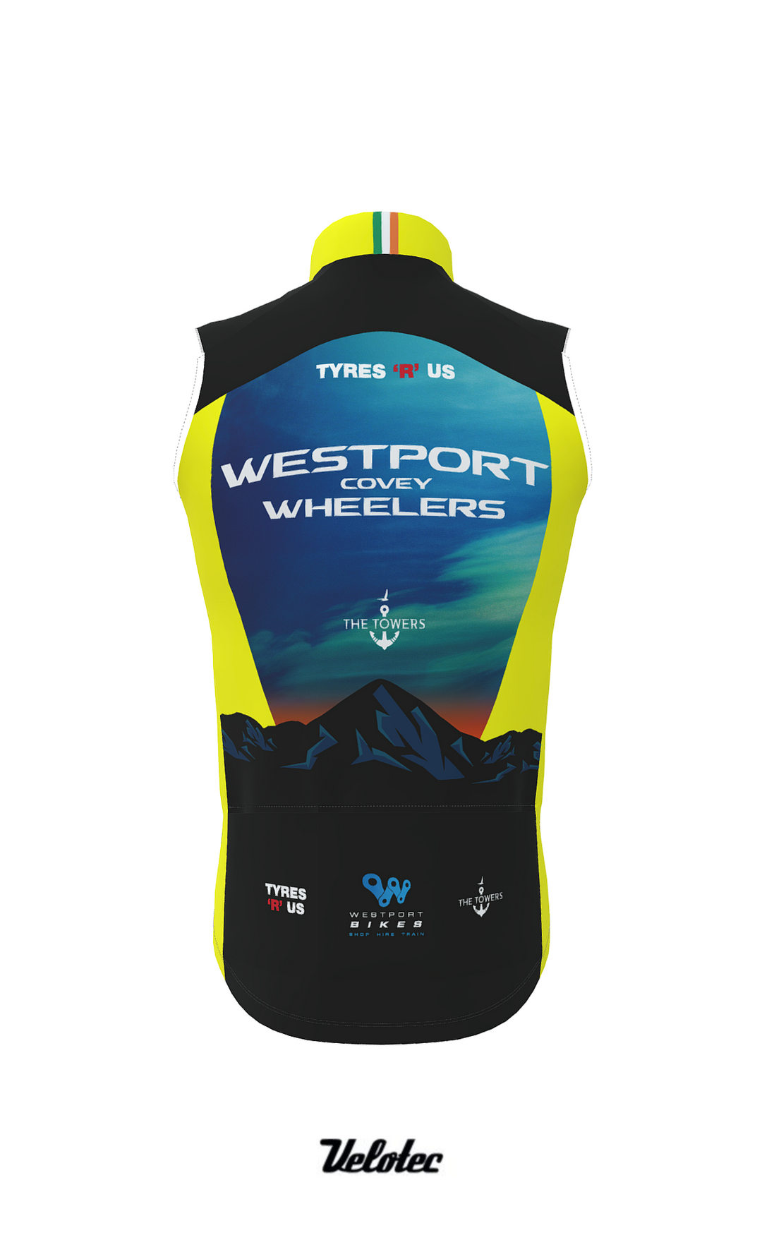 Covey Wheelers Elite Gilet with pockets