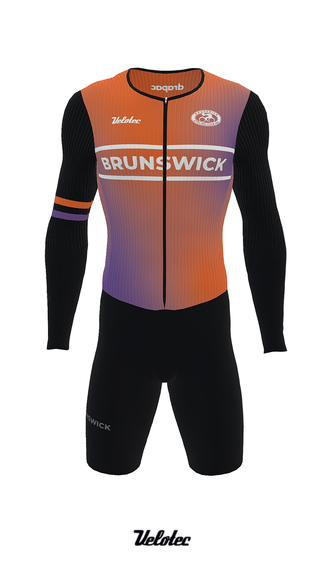 Combinaison de vitesse Brunswick PRO Aero - Manches longues