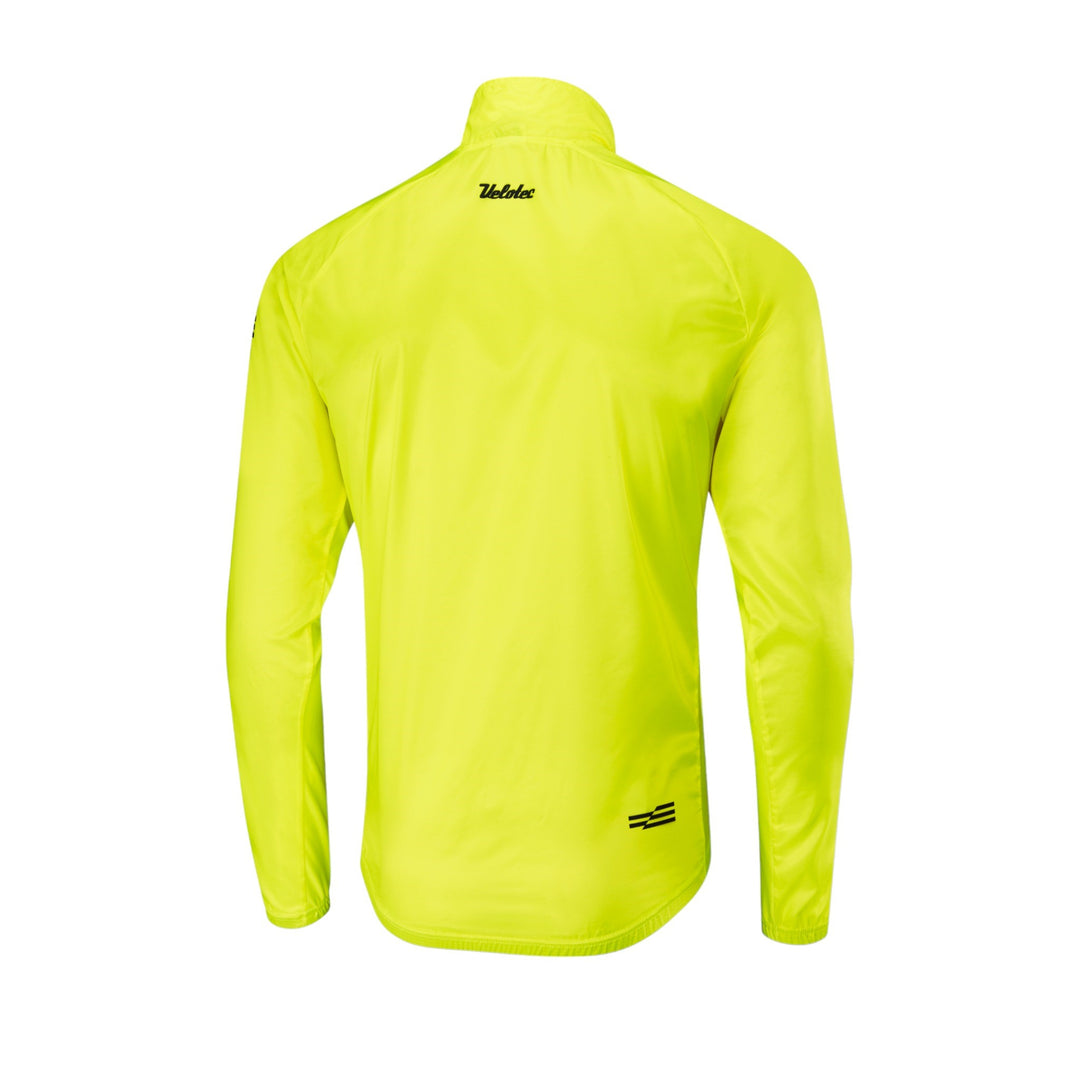 Mens PRO SC GAMEX FOLDABLE RAIN JACKET - FLUO