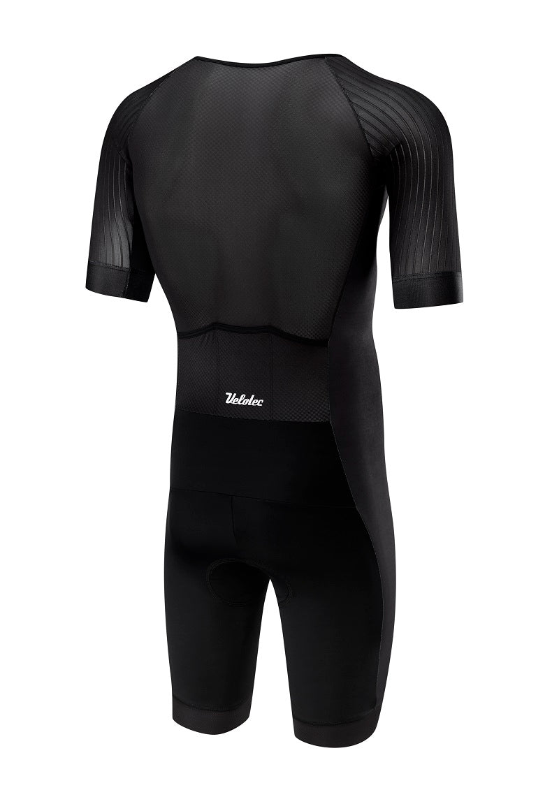 Mens Elite AERO Short Sleeve Tri-suit + pockets